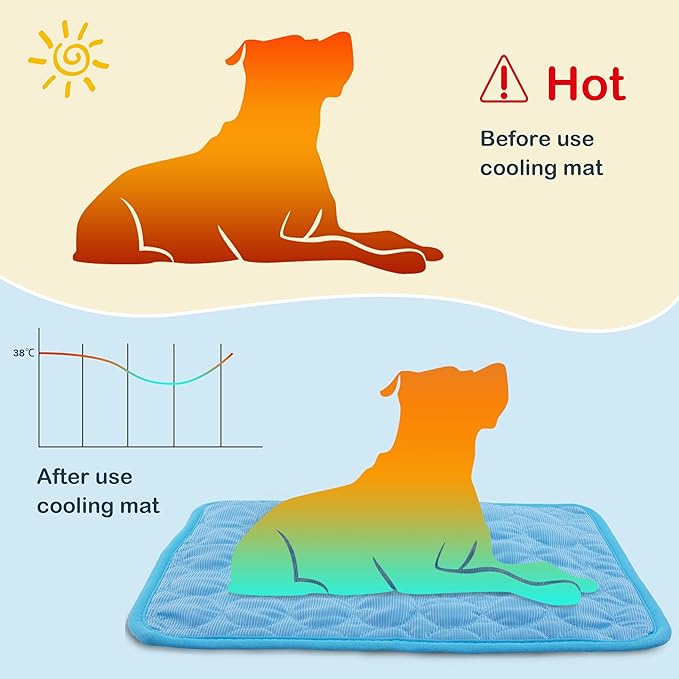 PUMYPOREITY Pet Cooling Mat