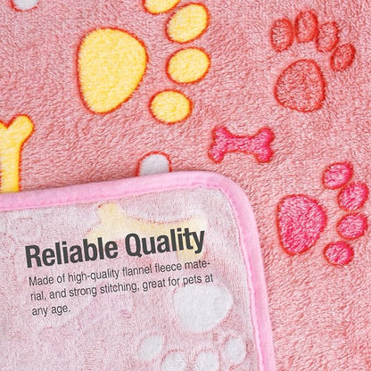 Pet Soft Blankets for Dogs 3L), Large(41"*31")