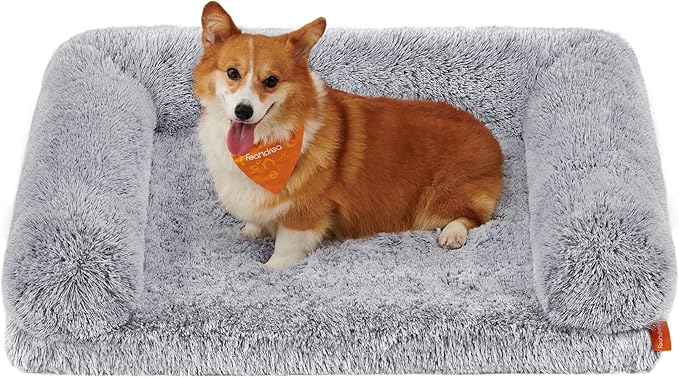 Feandrea Dog Bed 30 x 23 x 9 Inches, UPGW231G01