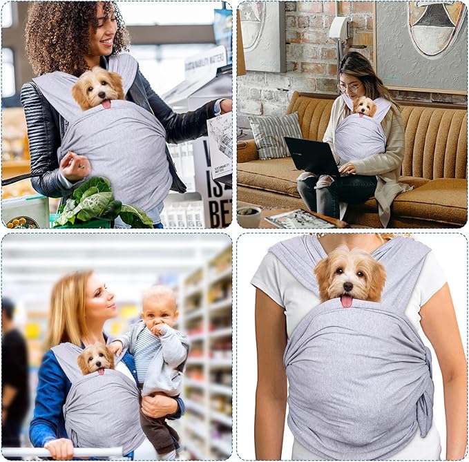Dog Sling Carrier for Small Dogs
