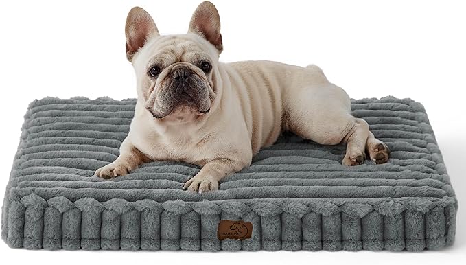 Bedsure Orthopedic Dog Bed for Medium Dogs (30x20, Warm