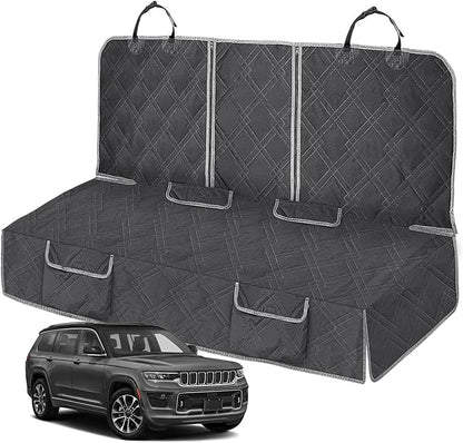 Dog Car Seat Cover Compatible with Grand Cherokee 2011-2024 600D Heavy