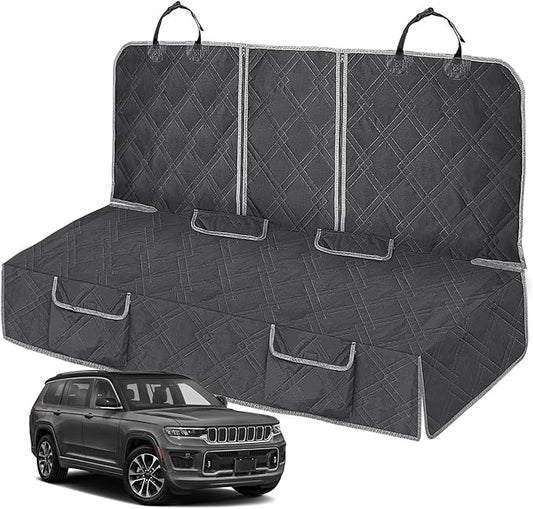 Dog Car Seat Cover Compatible with Grand Cherokee 2011-2024 600D Heavy