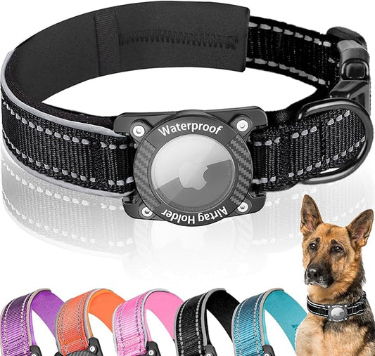 AirTag Dog Collar 100% Waterproof