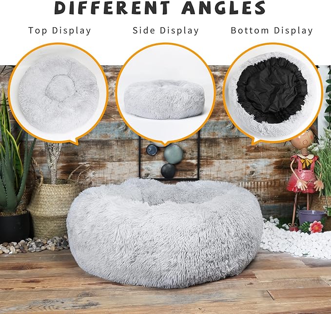 Calming Bed for Dogs 30 Inches Dog Beds