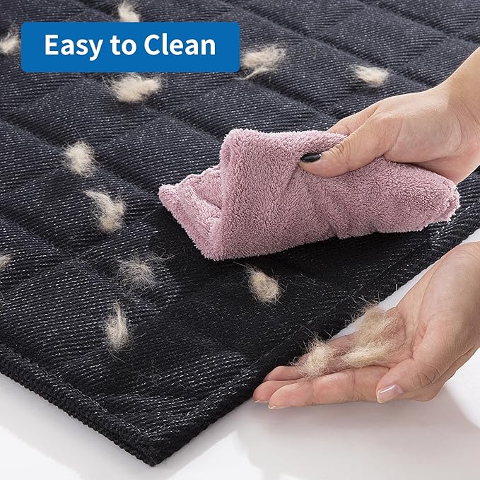 HOMBYS Chew Proof Dog Crate Bed Mat 22"x35" Indestructible