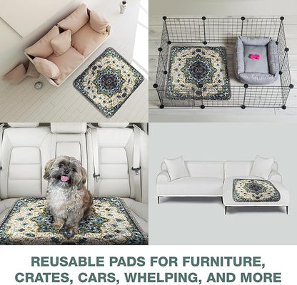 Washable Pee Pads for Dogs 100% Waterproof,