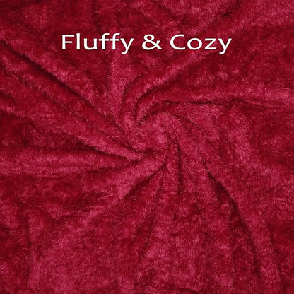 MACEVIA Fluffy Fleece Dog Blankets (24x29 Inch,