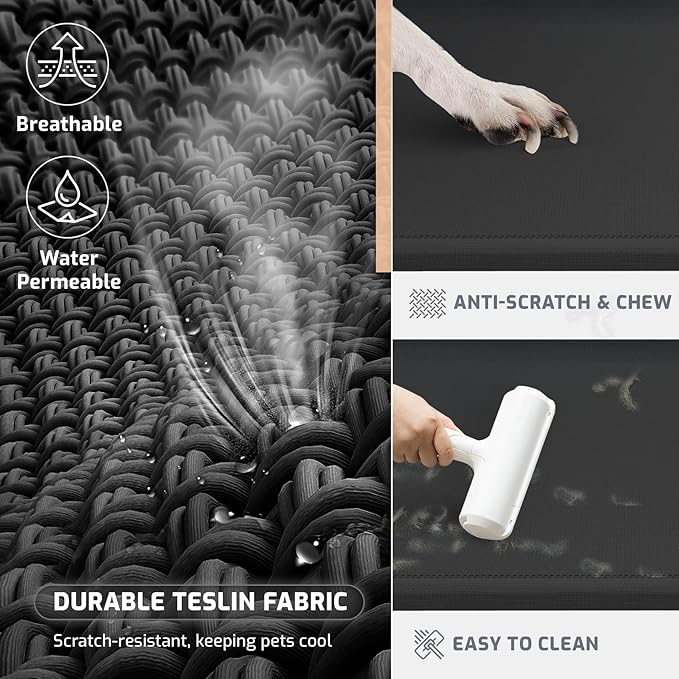 Elevated Cooling Cots Dog Bed: Raised Outdoor & Indoor Pet Cot