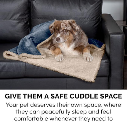 Furhaven Waterproof & Self-Warming Throw Blanket for Dogs & Indoor Cats