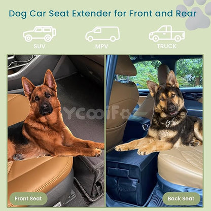 Car Back Seat Extender for Large Dogs 180lbs