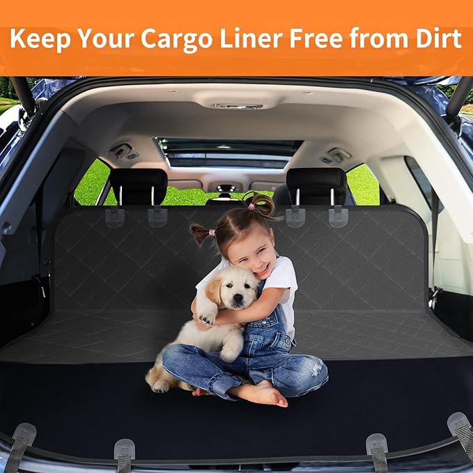 PINPON Dog Seat Cover for Back Seat