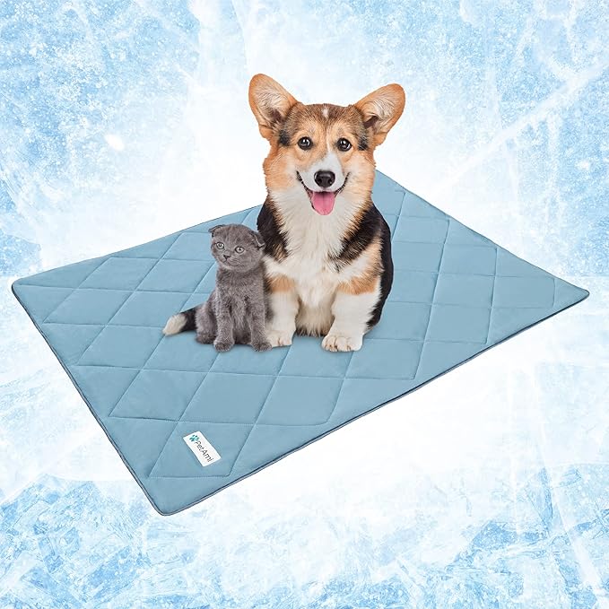 PetAmi Premium Cooling Dog Blanket 29x40, Dusty