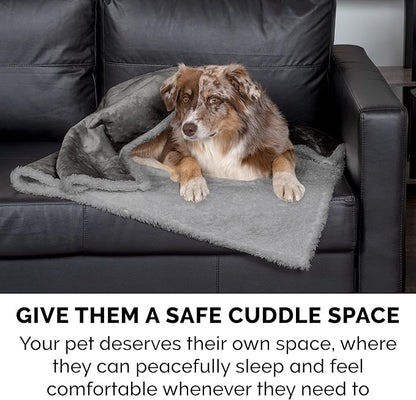 Furhaven Waterproof & Self-Warming Throw Blanket for Dogs & Indoor Cats