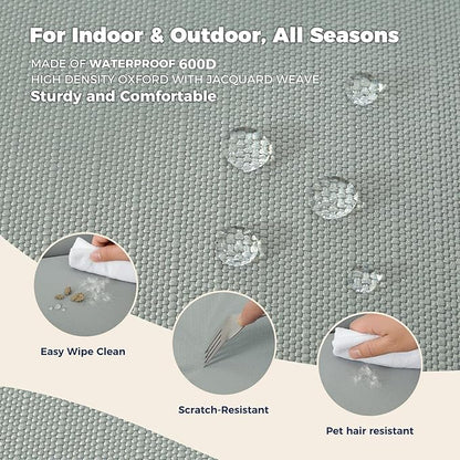 Miguel Waterproof Outdoor Dog Bed for Medium Small Dogs 30 inch