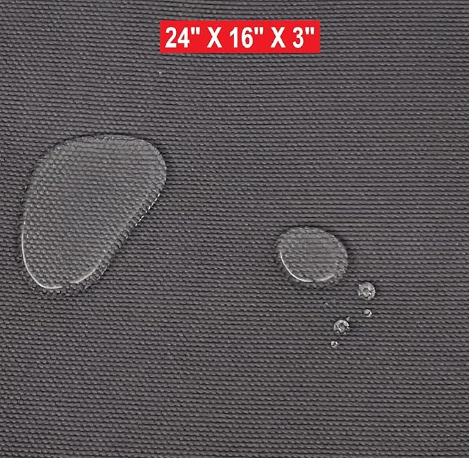 Dogbed4less Memory Foam Platform Dog Bed 24X16X3 Space