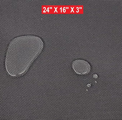 Dogbed4less Memory Foam Platform Dog Bed 24X16X3 Space