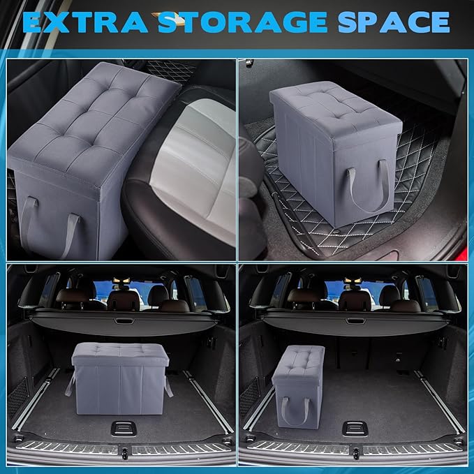 2 Pack Car Back Seat Extender for Dogs 300lbs Car