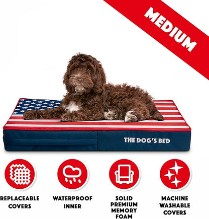 The Dog’s Bed Orthopedic Memory Foam Dog Bed 34x22, Pain