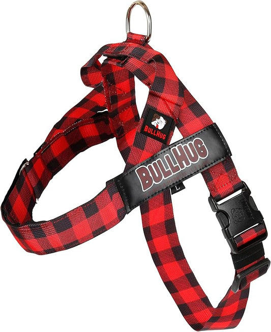 BULLHUG Harness – Made for Larger Chested Dogs Like English Bulldogs