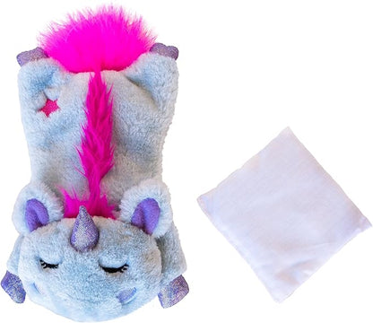 Catstages Cuddle Pal Microwaveable Plush Unicorn Cat Toy