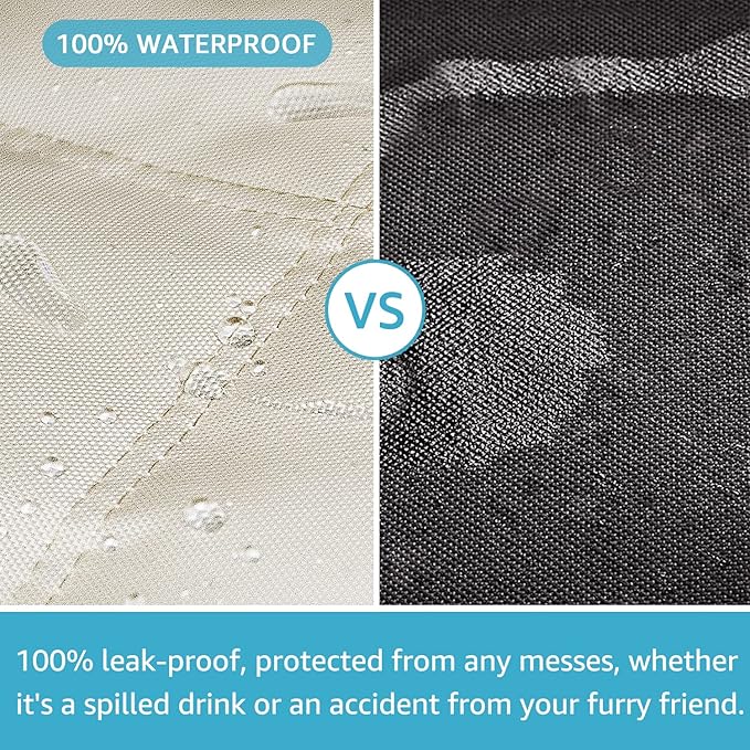 Lassie Dog Car Hammock for 2020-2024 Tesla Model Y/2018-2024 Model 3 4 Headrests, 100% Waterproof