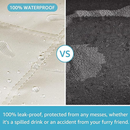 Lassie Dog Car Hammock for 2020-2024 Tesla Model Y/2018-2024 Model 3 4 Headrests, 100% Waterproof