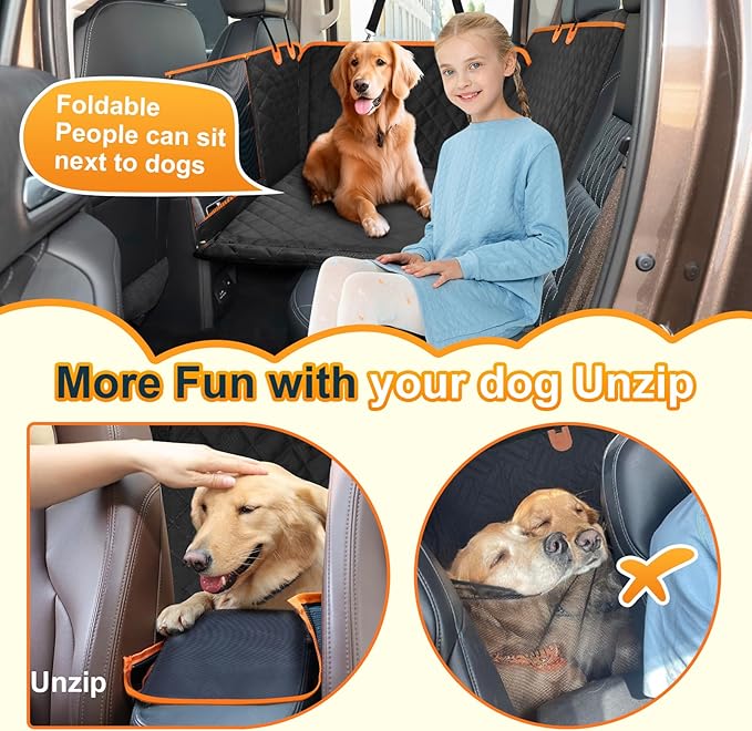 Back Seat Extender for Dog 300lb, Waterproof