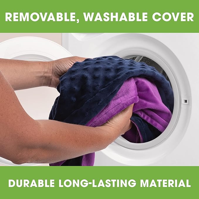 BARMY Weighted Blanket for Dogs with Washable Cover (3 Sizes) Thunder Blankets for Dogs