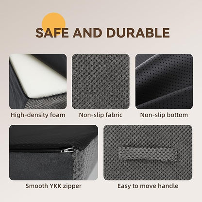 Dog Stairs Ramp for Small Dogs 3-Step Dog 17''