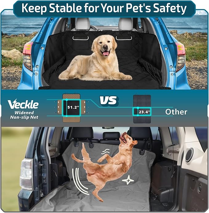 Veckle SUV Cargo Liner for Dogs 2 Large