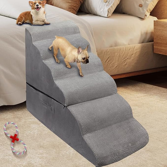 Foam Dog Stairs/Dog Steps 30-36 inches, 6 Tier