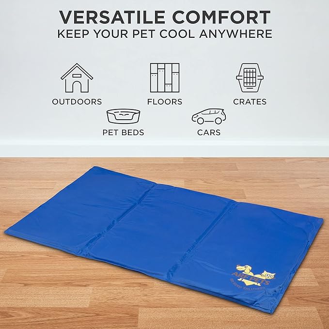 Arf Pets Dog Self Cooling Mat Pad for Kennels 16" x 20"