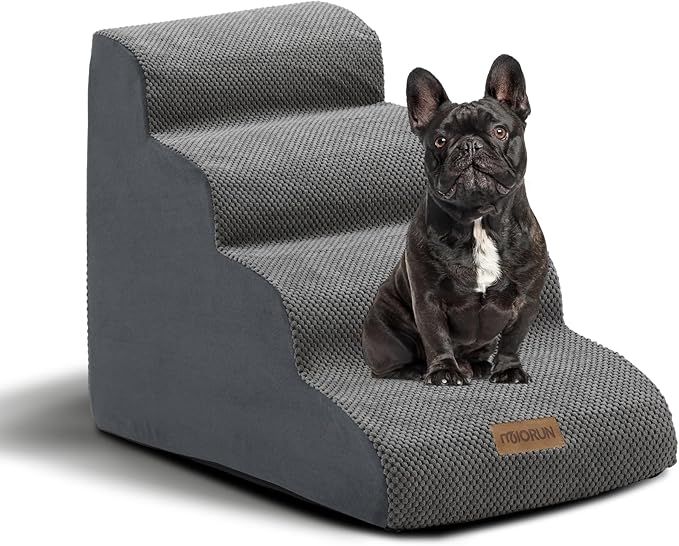 Slope Dog Stairs for Medium Dogs 4-Step Dog 22''