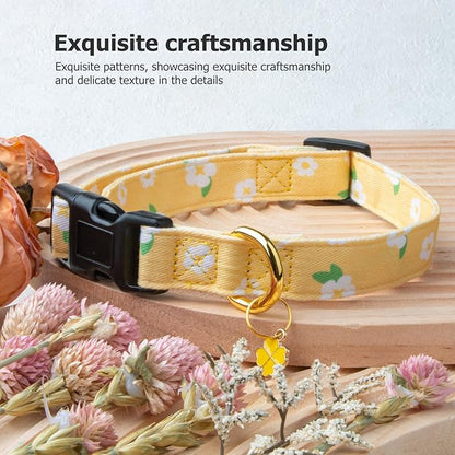 Cotton Handmade Dog Collar Cute and Distinctive Patterns