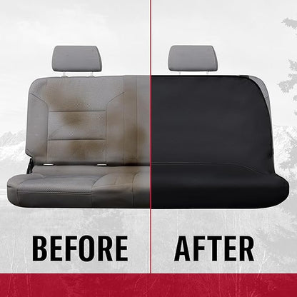 DICKIES 1-Piece Puncture-Resistant Rear Seat Cover for Cars