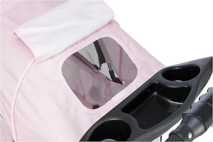 TRIXIE Foldable Pet Stroller for Cats and Dogs