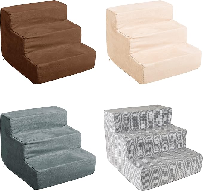 PETMAKER 3-Step Pet Stairs 25lbs Capacity