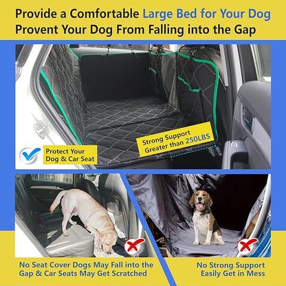 Back Seat Extender for Dogs 100% Waterproof