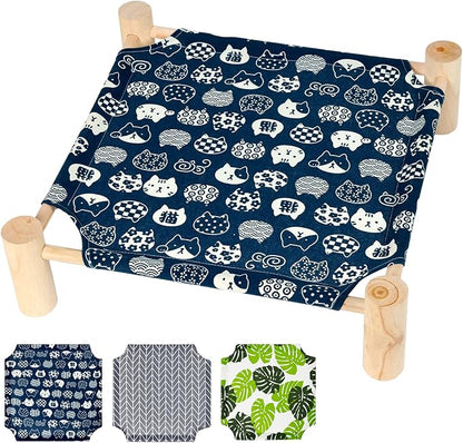 Patas Lague Cat and Dog Hammock Bed Small Dog Bed (3 Covers)