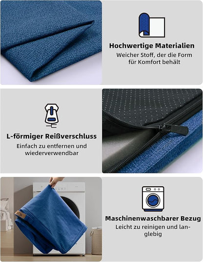 Sytopia Outdoor Dog Beds for Large Dogs with Detachable Blanket (36 x 27 in)