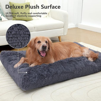 Vonabem Jumbo Dog Bed Washable with Removable Cover Waterproof 48 inch,