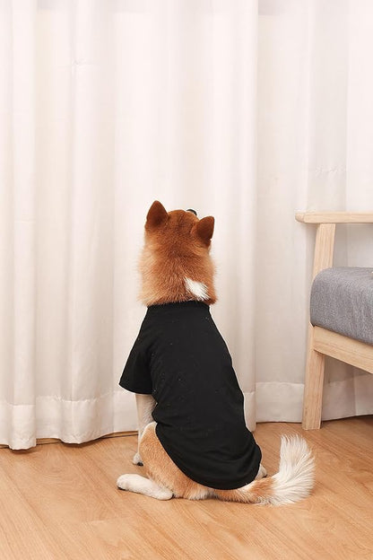 Dog Shirts 2pcs Blank Shirts Soft for Small Medium Large Dogs and Cat Soft and Breathable Apparel Shirts