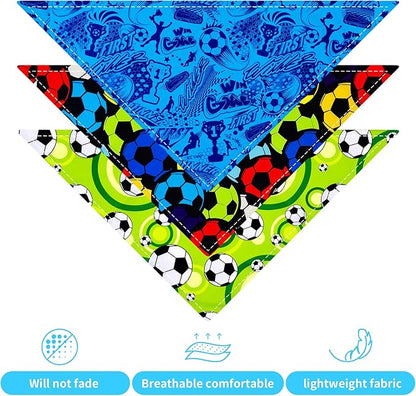 Sports Dog Bandanas for Large Dogs Breed 33 7PCS