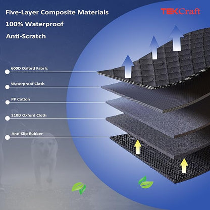 Dog Car Seat Cover Pet Backseat Cover Bench