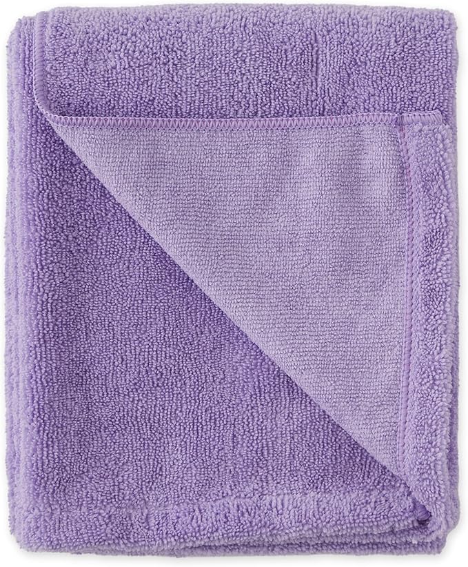 Bone Dry Embroidered Pet Grooming Towel Collection 41x23.5, Lavender