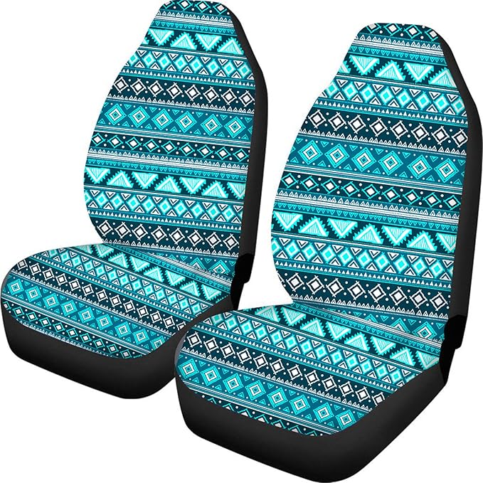 CLOHOMIN Blue Southwest Native American Design Car Seat