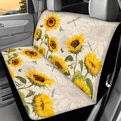 Tupalatus Auto Bench Seat Protector Pet Dog Seat Back Seat Covers Cushion Car Interior Accessories Decoration