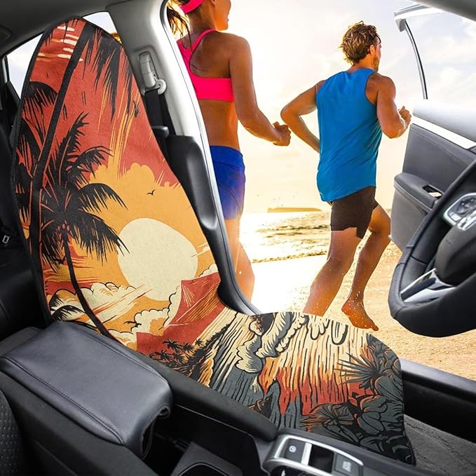 Yewattles Waterproof Sweat Towel Seat Cover Universal Fit