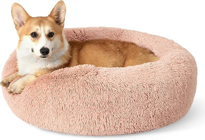 Bedsure Calming Dog Bed for Medium Dogs 30 inches 45 lbs
